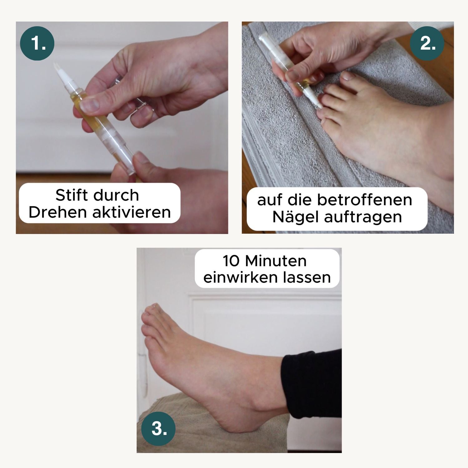 Nagelpflege Hygiene Stift